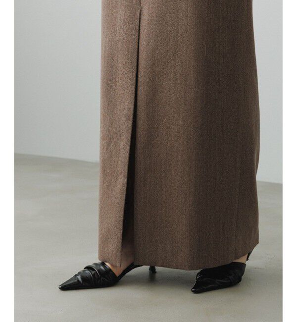 ADAM ET ROPE'「【EMOELLE】Iラインロングスカート」|スカート|