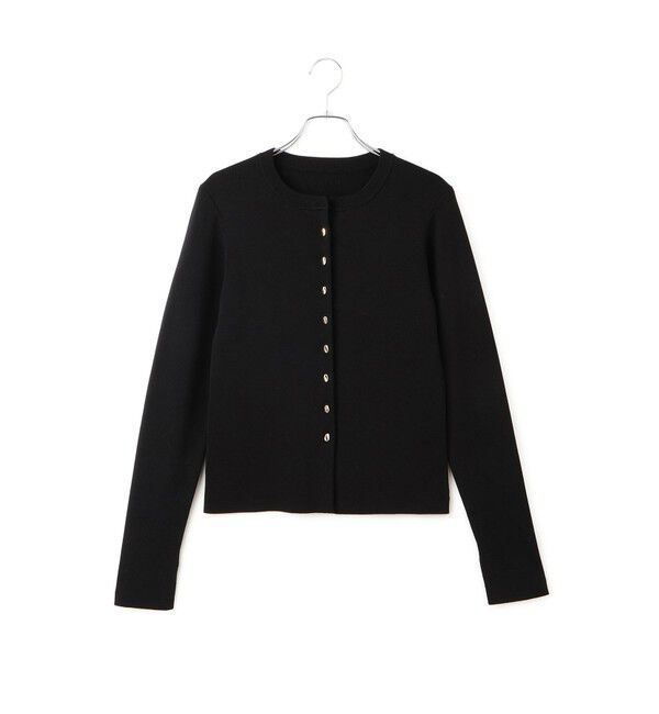 ADAM ET ROPE'「セレクトレングスクルーネックニットカーディガン」|カーディガン|