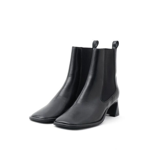 ADAM ET ROPE'「ラウンドサイドゴアブーツ」|ロングブーツ|