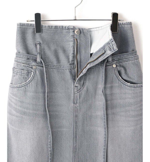 ADAM ET ROPE'「ローウエストデニムスカート」|スカート|