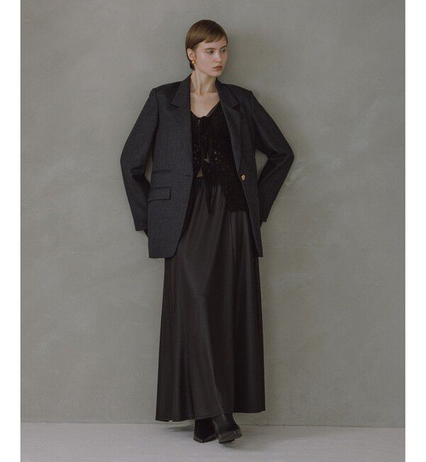 ADAM ET ROPE'「ウールクロシェレーストップス」|シャツ・ブラウス|