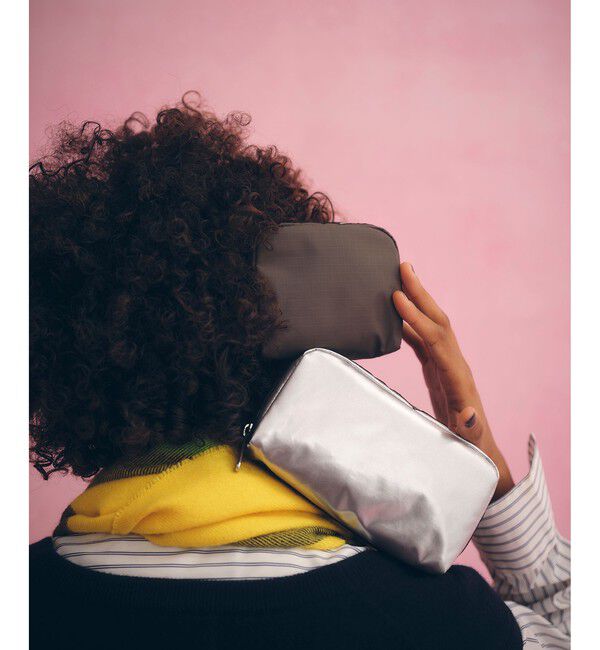 ADAM ET ROPE'「【LeSportsac for ADAM ET ROPE'】RECTANGULAR COSMETIC (SHINE/SOLID)」|ポーチ|
