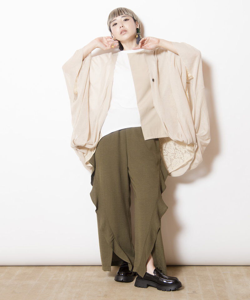  「ツイストニットボレロ」|カーディガン|