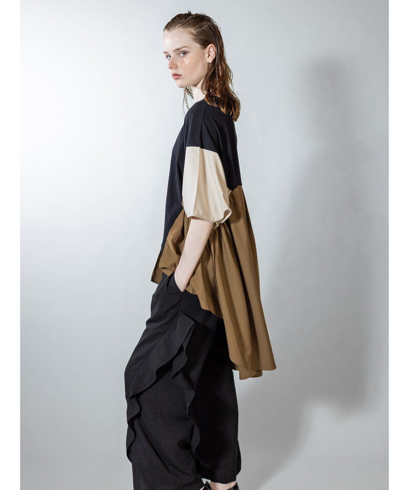  「サイドギャザープルオーバー」|シャツ・ブラウス|