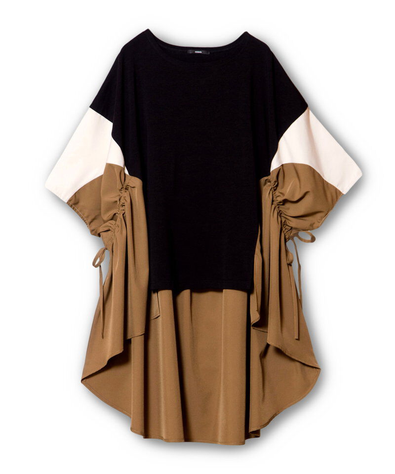  「サイドギャザープルオーバー」|シャツ・ブラウス|