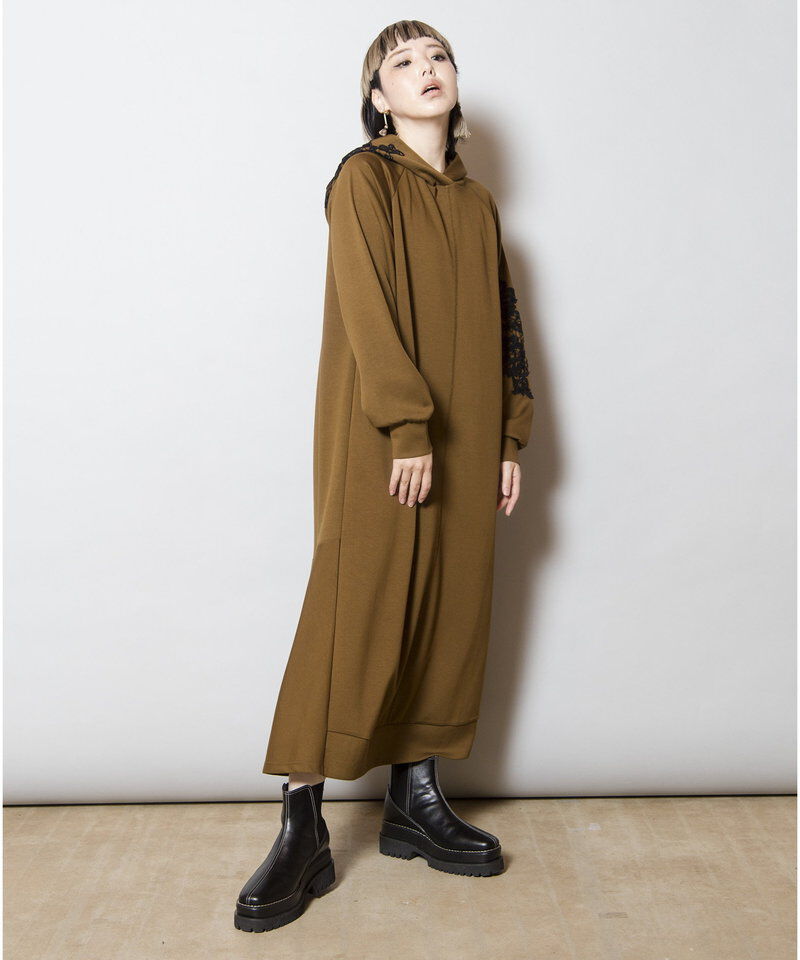  「レースモチーフワンピース」|ワンピース|