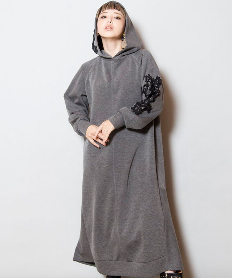  「レースモチーフワンピース」|ワンピース|GRAY