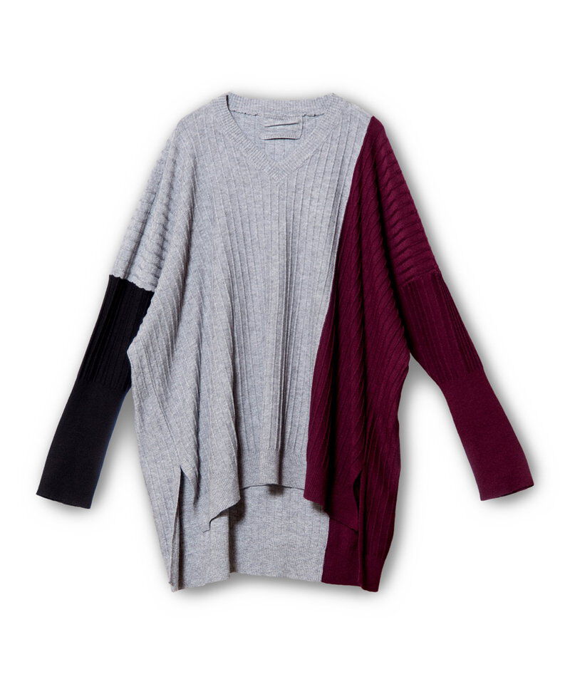  「切替ニットプルオーバー」|ニット・セーター|