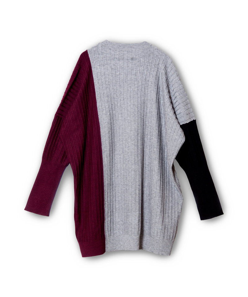  「切替ニットプルオーバー」|ニット・セーター|