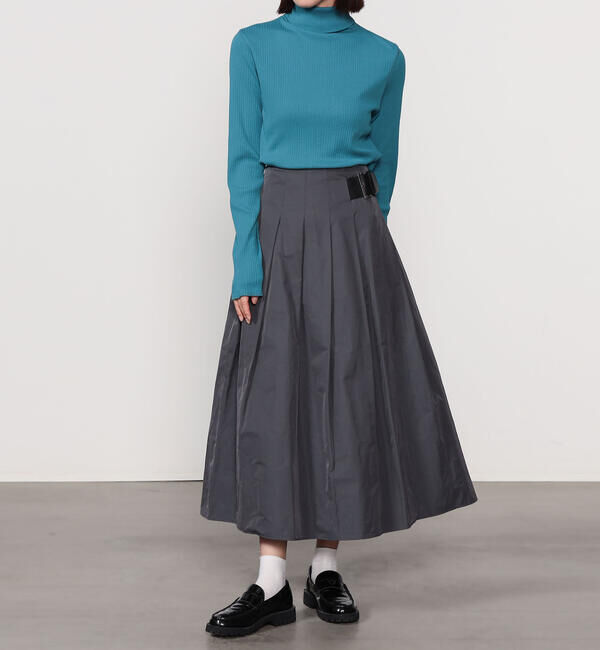 ONEIL OF DUBLIN「O'NEIL OF DUBLIN | リモンタポリエステル タックキルトスカート WOMEN」|スカート|