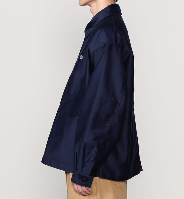 DANTON「DANTON | コットンモールスキン ワイドカバーオール MEN」|デニムジャケット|