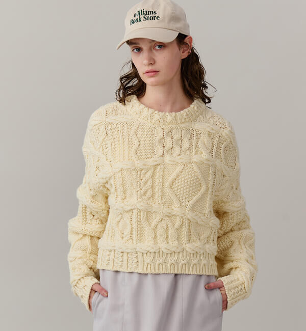  「COOHEM | クレイジーアラン ニットプルオーバー WOMEN」|ニット・セーター|