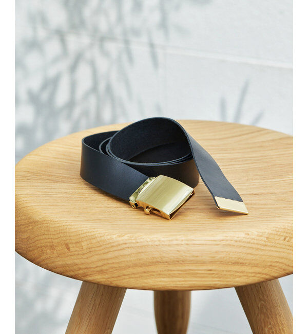 Hoaw.「【Hoaw.】レザーガチャベルト」|ベルト|ブラックその他2