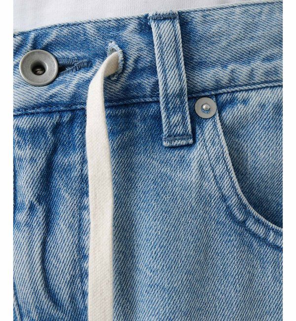  「ドロストデニムパンツ」|チノ|