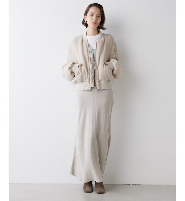  「テンセル(TM)繊維使用ロングスカート」|スカート|