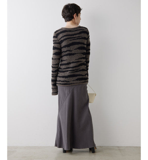  「テンセル(TM)繊維使用ロングスカート」|スカート|