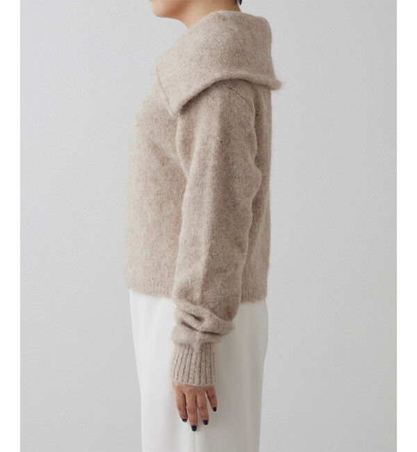 THE PAUSE「【THE PAUSE】ハーフジッププルオーバー」|ニット・セーター|