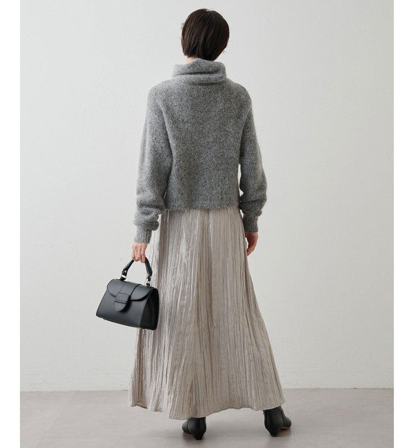 THE PAUSE「【THE PAUSE】ハーフジッププルオーバー」|ニット・セーター|