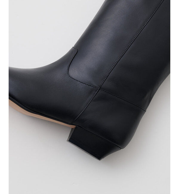 Hoaw.「【Hoaw.】スクエアトゥロングブーツ」|ショートブーツ|