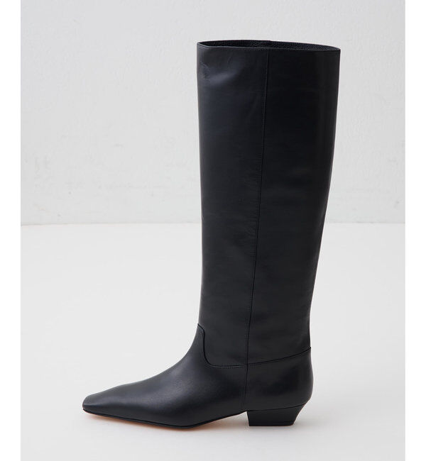 Hoaw.「【Hoaw.】スクエアトゥロングブーツ」|ショートブーツ|