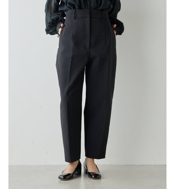  「センタープレステーパードパンツ」|チノ|