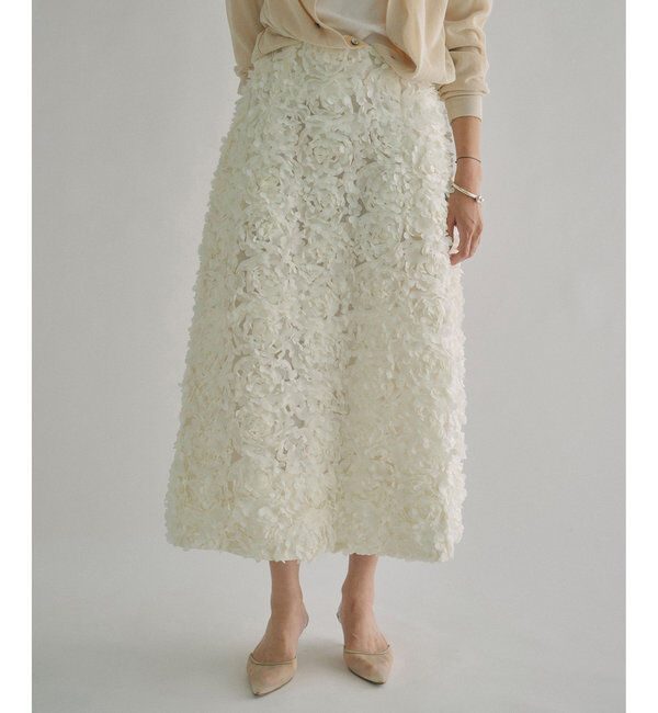 GEMINI「【GEMINI】フラワーモチーフスカート」|スカート|