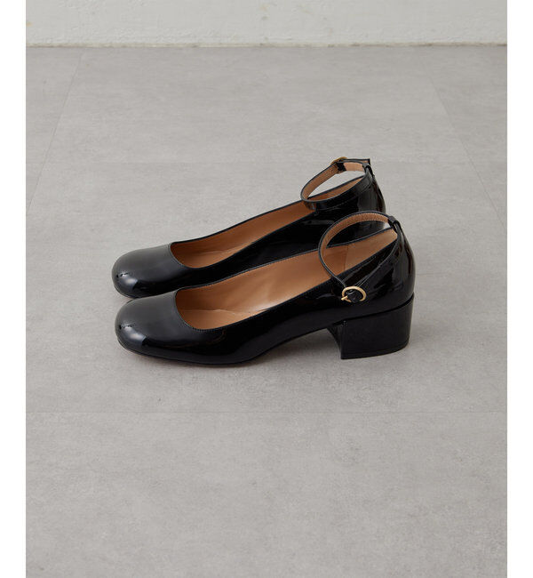  「【PELLICO】チャンキーヒールアンクルストラップパンプス」|パンプス|