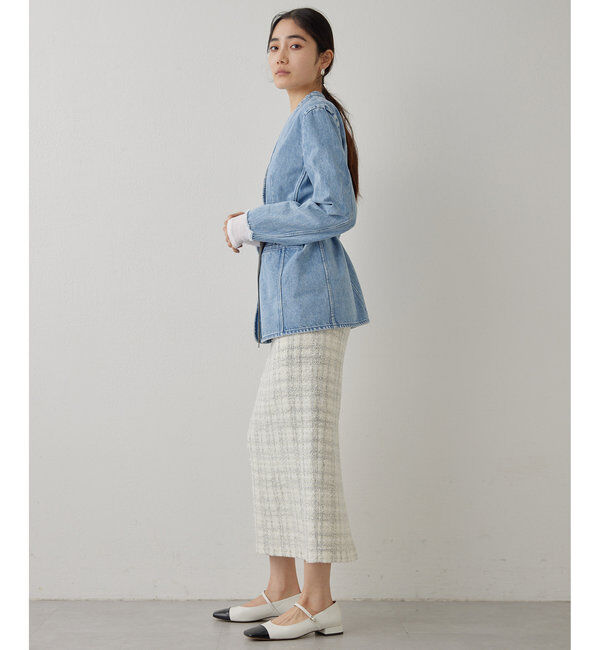  「DENIMノーカラージャケット」|その他|