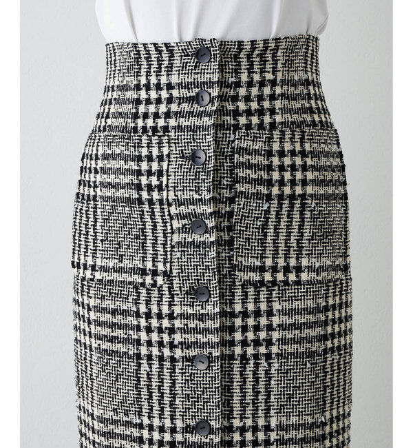  「フロントボタンスカート」|スカート|