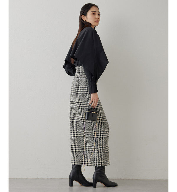  「フロントボタンスカート」|スカート|