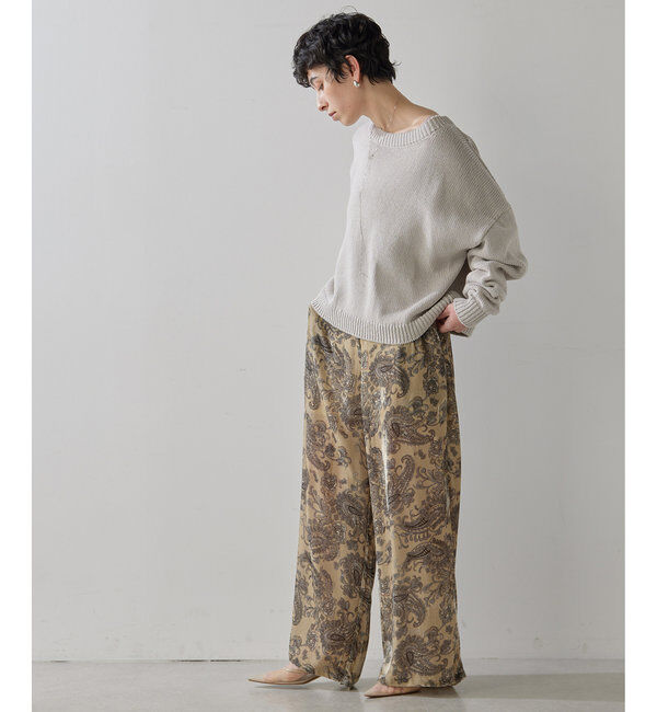  「ローゲージプルオーバー」|ニット・セーター|