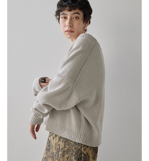  「ローゲージプルオーバー」|ニット・セーター|