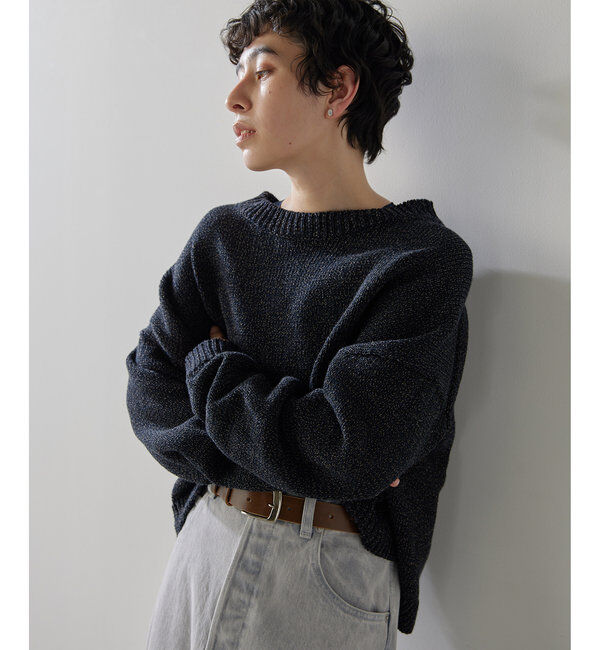  「ローゲージプルオーバー」|ニット・セーター|
