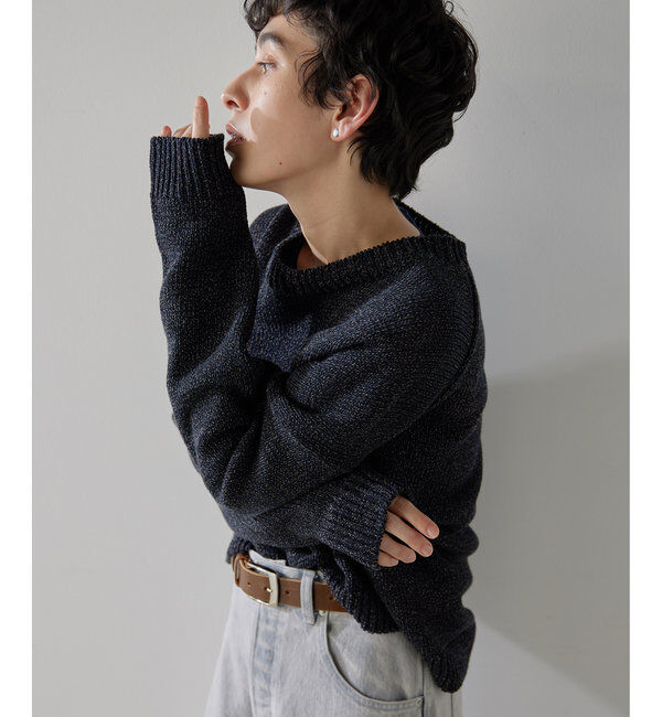  「ローゲージプルオーバー」|ニット・セーター|
