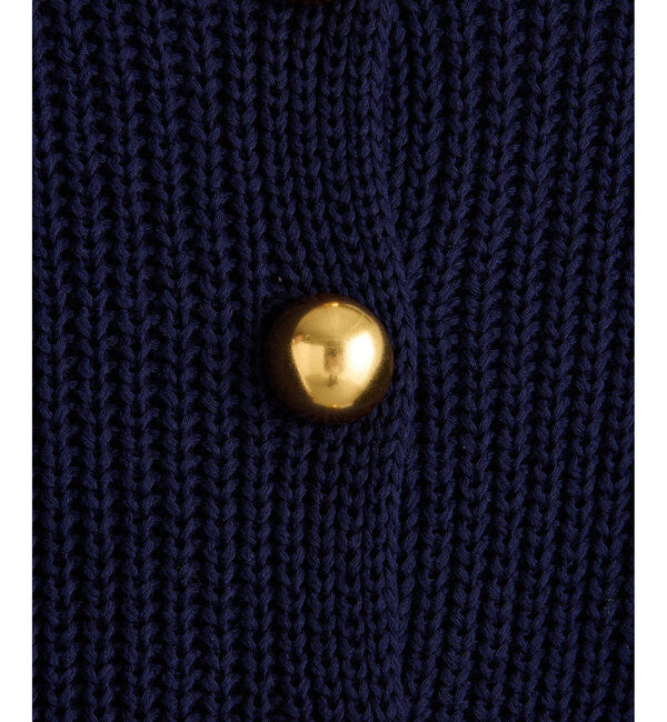  「【Drawing Numbers】ビッグ釦クルーネックカーディガン」|ニット・セーター|