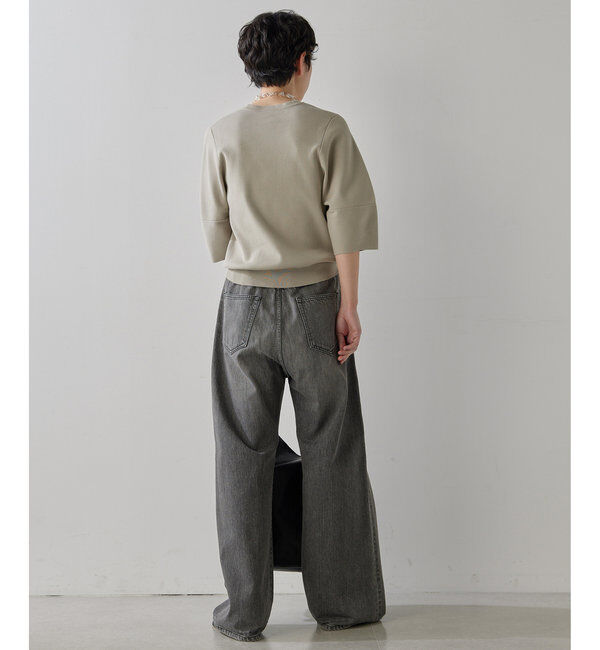  「シルエットスリーブプルオーバー」|ニット・セーター|