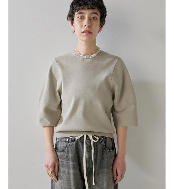  「シルエットスリーブプルオーバー」|ニット・セーター|