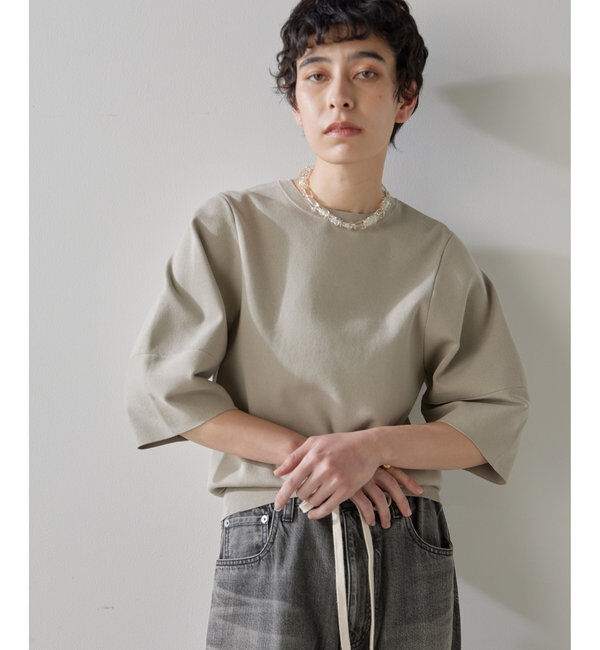  「シルエットスリーブプルオーバー」|ニット・セーター|
