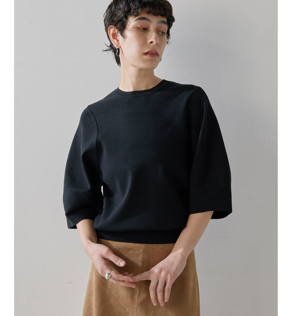  「シルエットスリーブプルオーバー」|ニット・セーター|