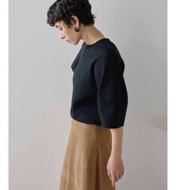  「シルエットスリーブプルオーバー」|ニット・セーター|