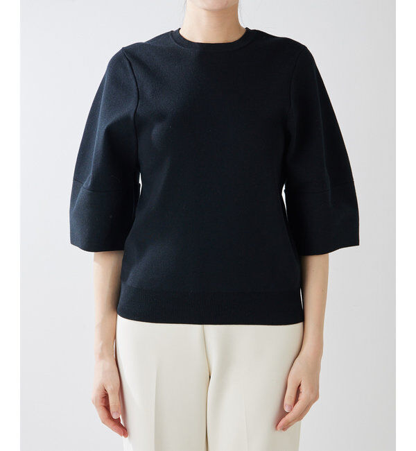  「シルエットスリーブプルオーバー」|ニット・セーター|