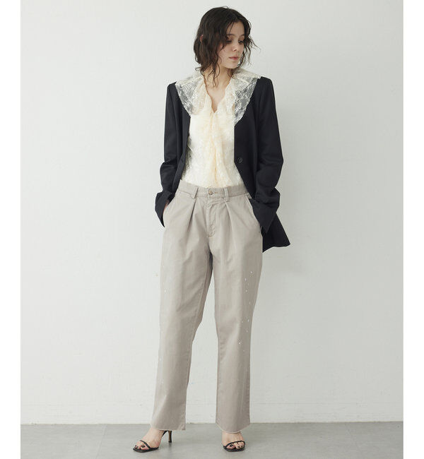  「【Jeanie Blue】PAINTED CHINOパンツ」|チノ|