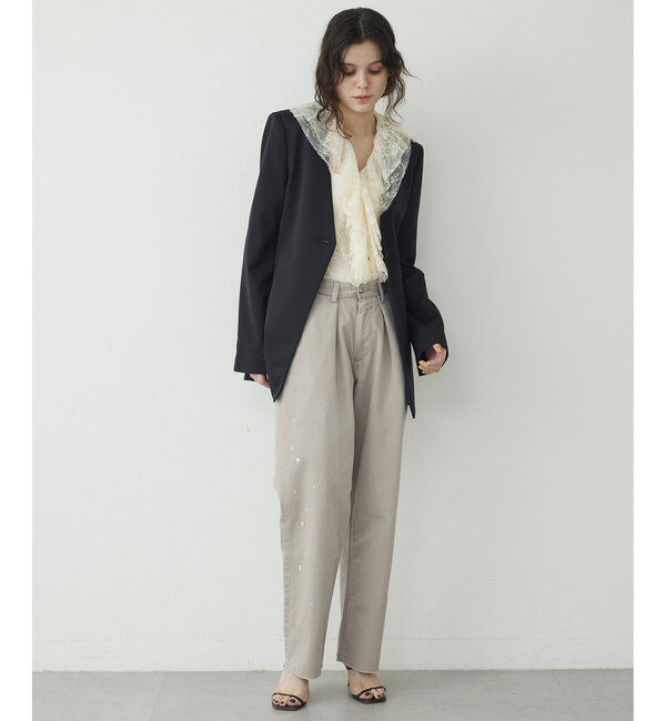  「【Jeanie Blue】PAINTED CHINOパンツ」|チノ|