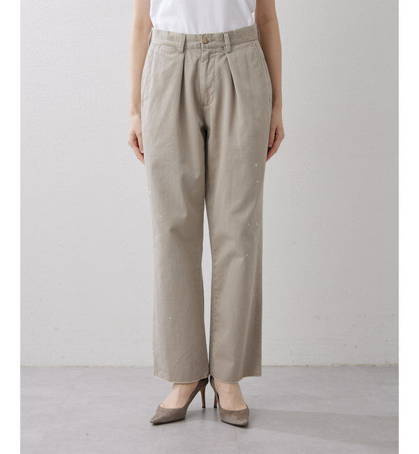  「【Jeanie Blue】PAINTED CHINOパンツ」|チノ|