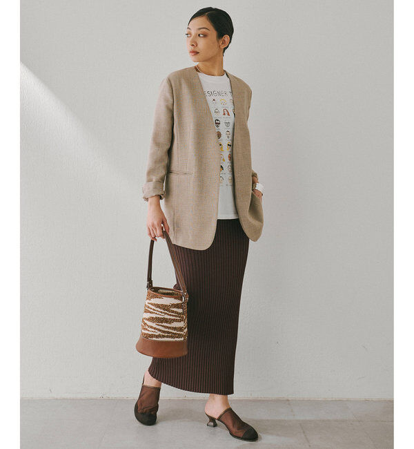  「ジュートライクノーカラージャケット」|その他|