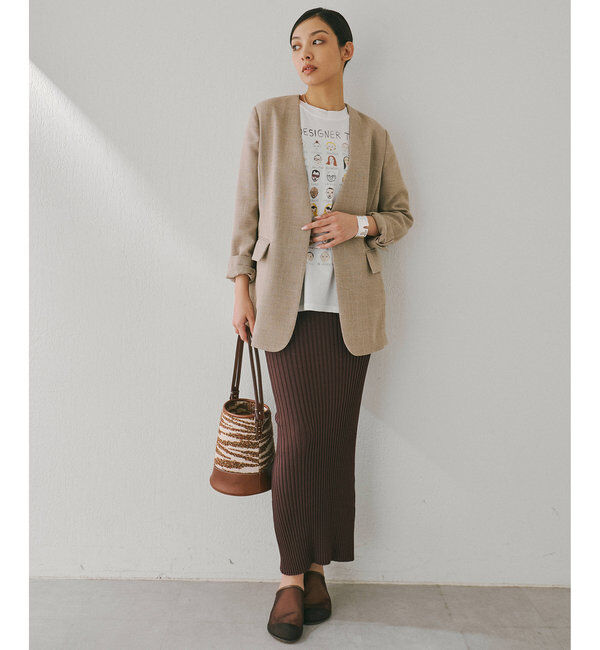  「ジュートライクノーカラージャケット」|その他|