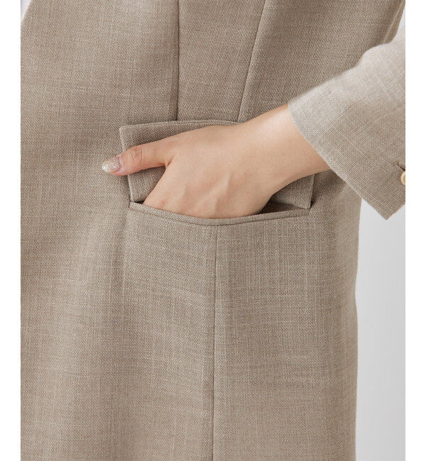  「ジュートライクノーカラージャケット」|その他|