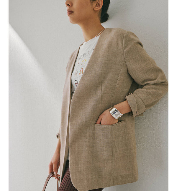  「ジュートライクノーカラージャケット」|その他|