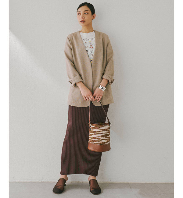  「ジュートライクノーカラージャケット」|その他|