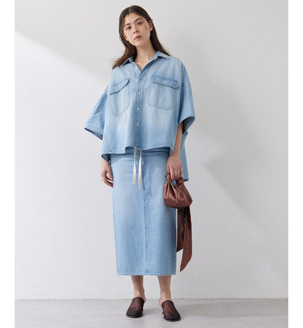  「DENIMドルマンシャツ」|シャツ・ブラウス|